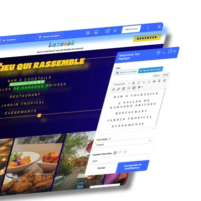 Gérer votre site facilement.
