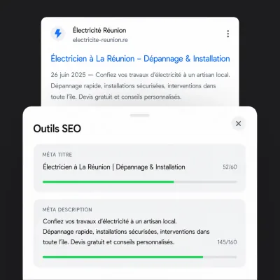 Soigner les informations clés.