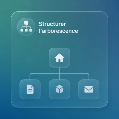 Structurer l’arborescence.
