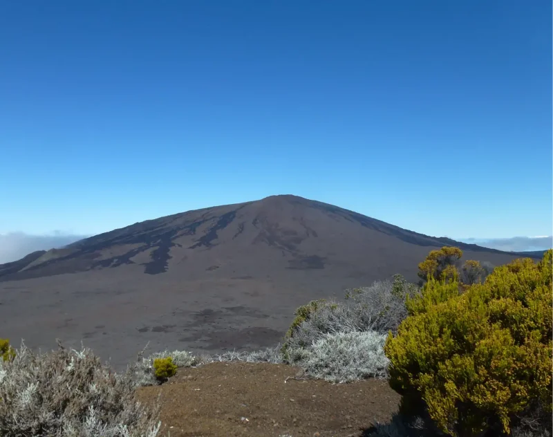 Le Piton de la Fournaise, visuel du site Spéléo’Lave