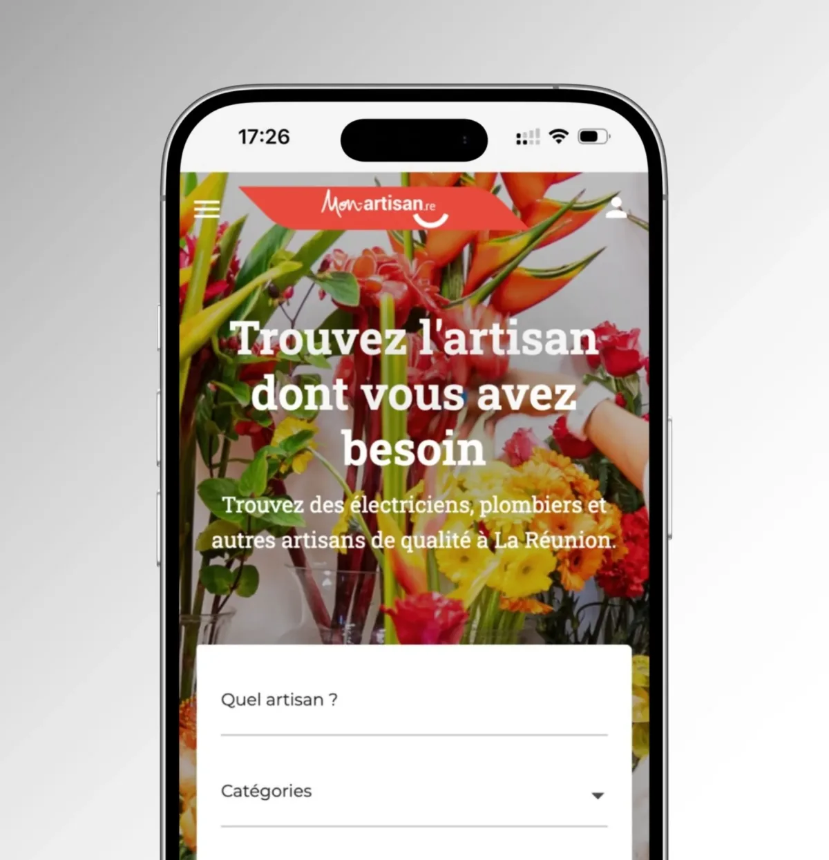 Recherche d’un artisan sur la plateforme CMA Mon Artisan