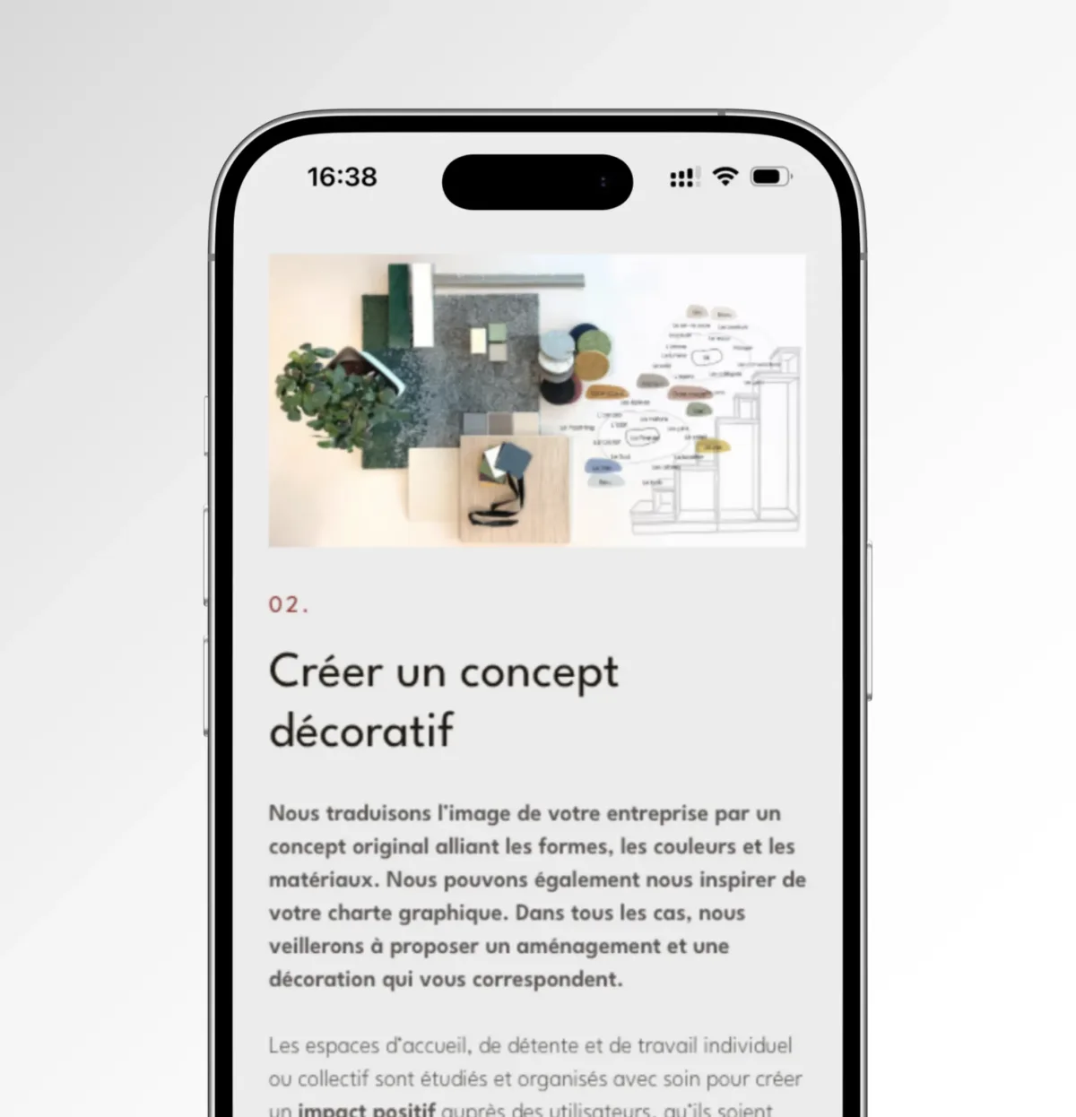 Site ETC adapté aux différents formats d’écran