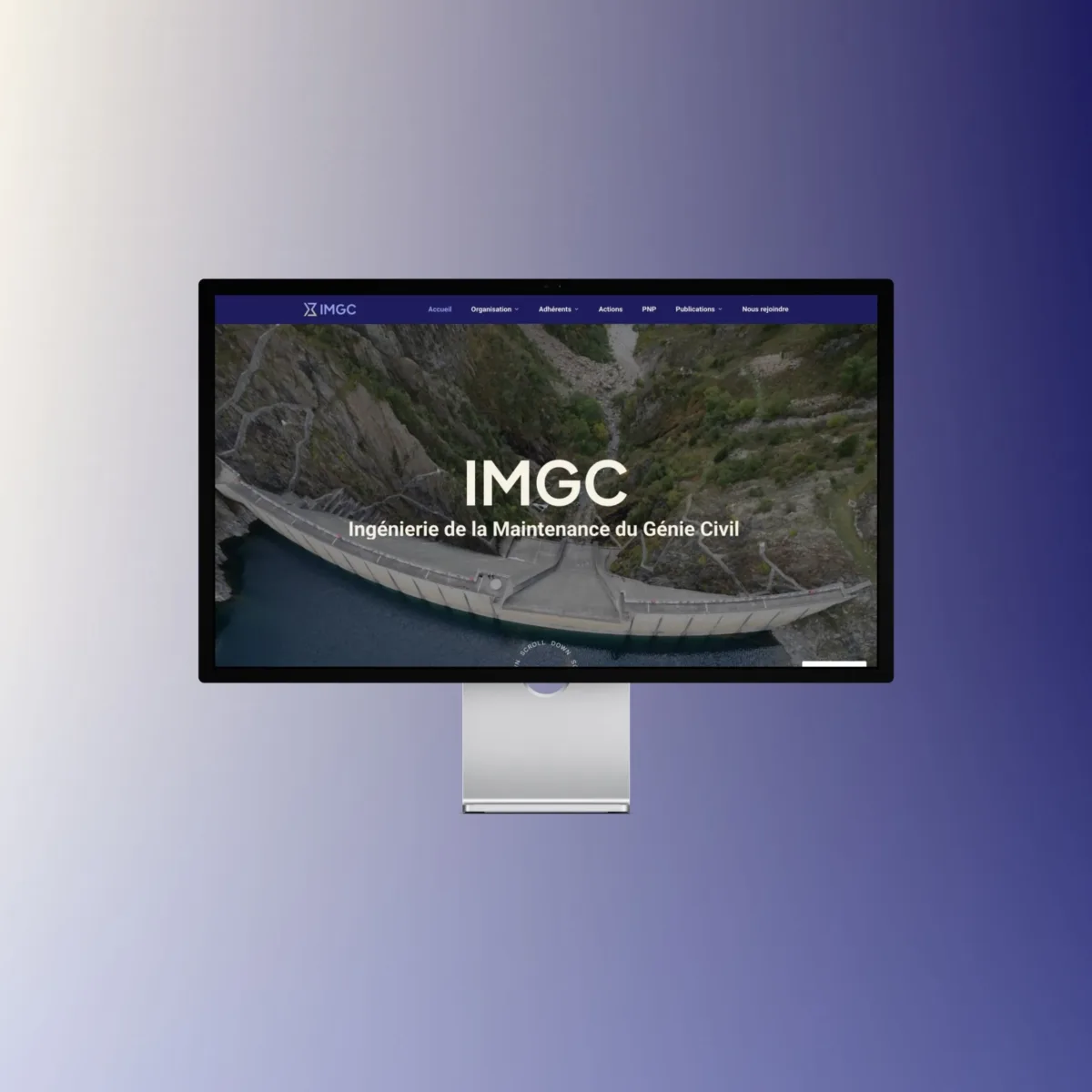 Présentation du site internet IMGC