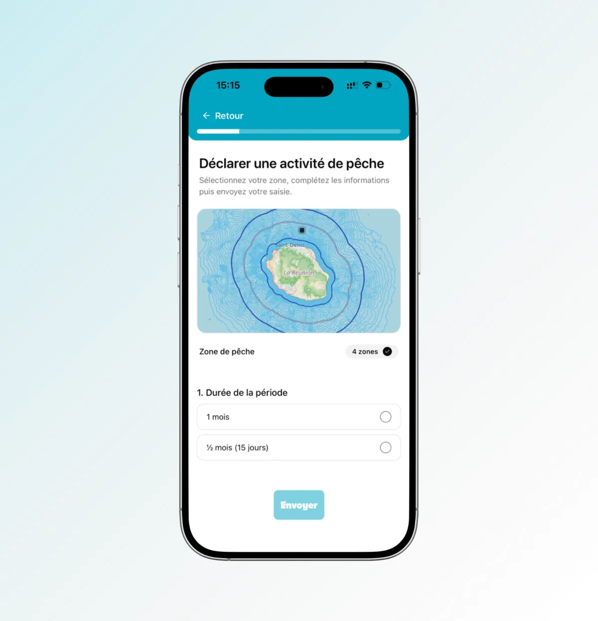 Carte maritime interactive de Kartié LaMer