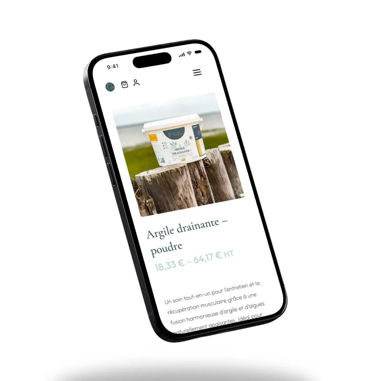 Navigation mobile dans les univers équin et canin de Kelpy