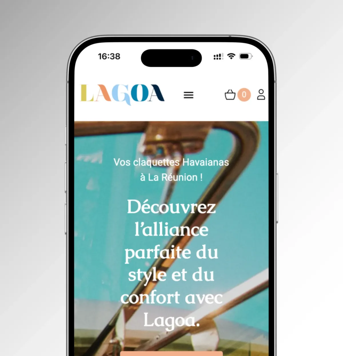 Recherche de claquettes Havaianas sur la boutique Lagoa