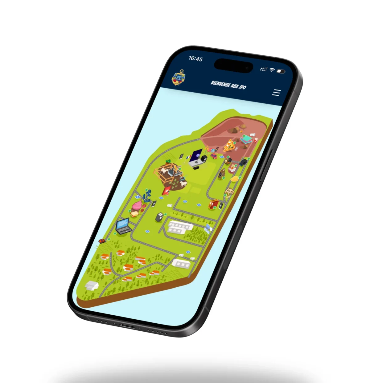 Carte interactive de l’événement RSMA La Réunion