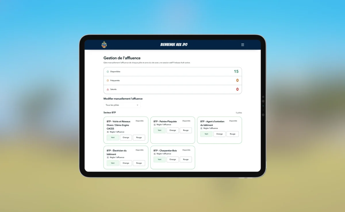 Application PWA du RSMA La Réunion sur smartphone